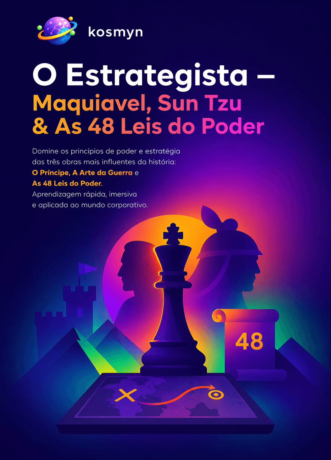 O Estrategista — Maquiavel, Sun Tzu & As 48 Leis do Poder